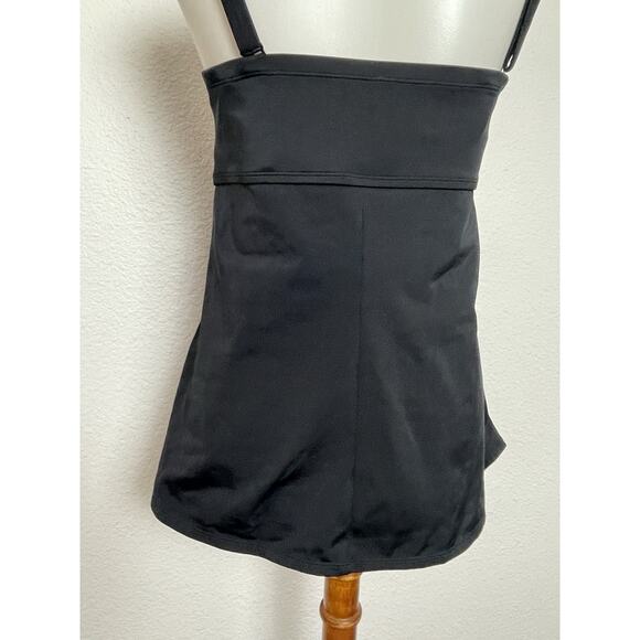 Torrid Swim Tankini Bikini Top Ruched Swimwear - Picture 9 of 11